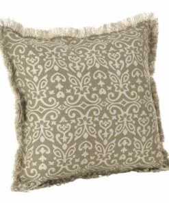 Best deal 🥰 Saro Lifestyle Floral Motif Decorative Throw Pillow Slate 🎁
