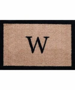 Top 10 🥰 Bungalow Flooring Monogrammed Border Doormat Basic 🔥