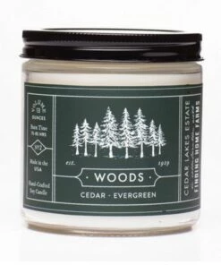 Discount 👍 Finding Home Farms 13 oz Woods Soy Candle ✔️