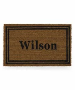 Brand new 👏 Coir Double Framed Rect Doormat 18" x 30" Green ⌛