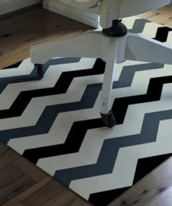 Cheap ✨ Bungalow Flooring Chevron Desk Chair Floor Mat Multi 👍