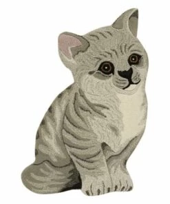 Deals 🎉 Mina Victory Plushlines Kids Kitten Area Rug 😍