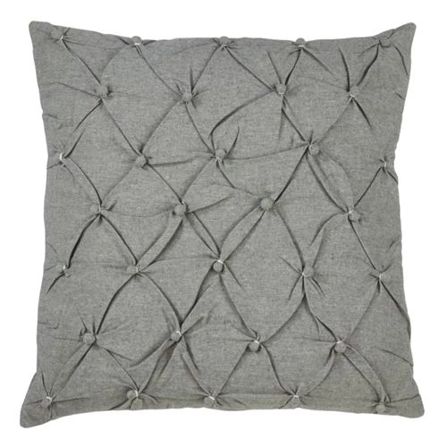 Hot Sale ⭐ Saro Lifestyle Pintuck Diamond Pattern Decorative Throw Pillow 🔥
