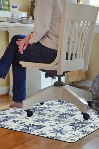 Best Sale ❤️ Bungalow Flooring Bora Bora Desk Chair Floor Mat ⭐