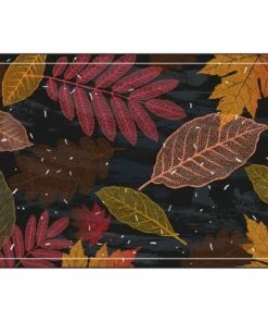 Promo 💯 A and A Story Falling Leaves Floor Mat Multi 🛒