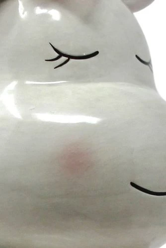 Best Pirce โค๏ธ Child to Cherish Ceramic Rosy the Hippo Piggy Bank ๐ - Image 6