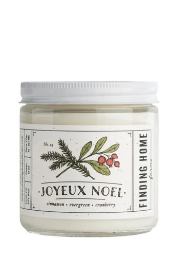 Brand new 👍 Finding Home Farms 13 oz Joyeux Noel Soy Candle 🌟
