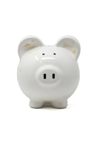 Brand new ๐ Child to Cherish Ceramic Hand Painted Piggy Bank Safari ๐ - Image 2