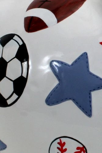 Brand new ๐ Child to Cherish Ceramic Hand Painted Piggy Bank Safari ๐ - Image 7