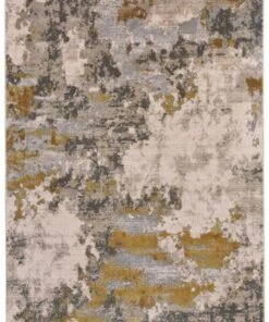 Discount ✔️ Feizy Rugs Waldor Area Rug Gold/Birch 🔥