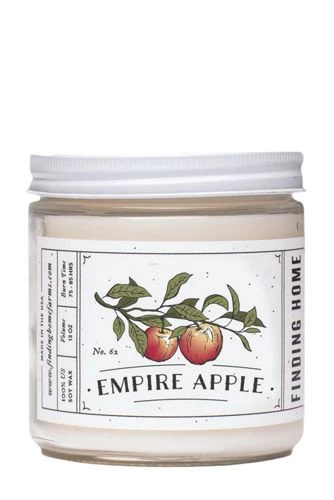 Cheap โ๏ธ Finding Home Farms 13 oz Empire Apple Soy Candle โค๏ธ