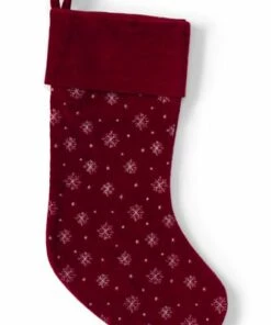 New ⭐ Velvet Embroidered Personalized 🎄 Christmas Stocking 😍