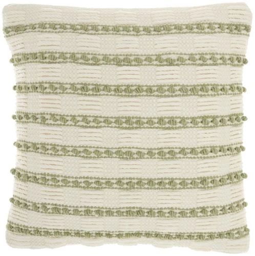 Cheap 😀 Mina Victory Life Styles Woven Stripe Decorative Throw Pillow Sage ⌛ - Image 11