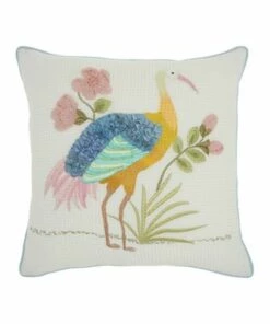 Coupon 🎉 Mina Victory Plushlines Bird Decorative Throw Pillow ✔️
