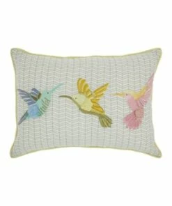 Brand new ๐ Mina Victory Plushlines Three Birds Decorative Throw Pillow ๐