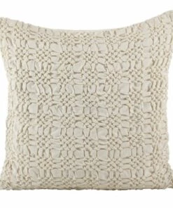 New ⭐ Saro Lifestyle Smocked Design Decorative Throw Pillow 💯
