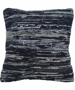 Brand new 🛒 Saro Lifestyle Denim Chindi Decorative Throw Pillow 😀