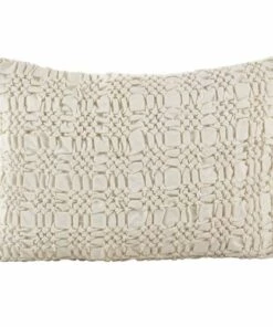 Buy 😍 Saro Lifestyle Smocked Design Decorative Throw Pillow 🎉