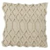 Hot Sale 💯 Saro Lifestyle Diamond Lattice Weave Decorative Throw Pillow ✔️