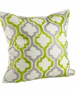 Best Pirce ⭐ Saro Lifestyle Moroccan Tile Decorative Throw Pillow 🌟