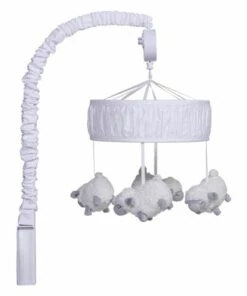 Promo 😍 Trend Lab Counting Sheep Musical Baby Crib Mobile 🎉