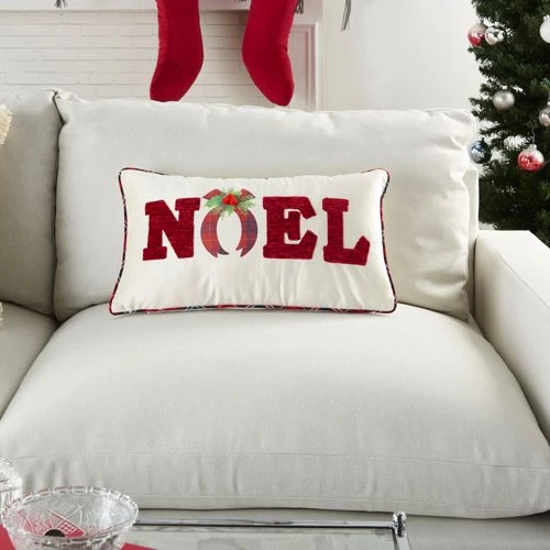 Hot Sale 🎁 Mina Victory ❄ Christmas Chenille Noel Decorative Throw Pillow 🤩 - Image 3