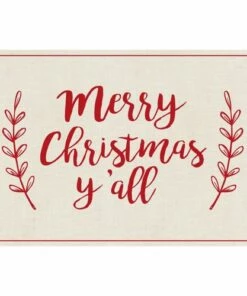 Coupon ๐ A and A Story Merry ๐
Christmas Floor Mat Dark Cream ๐งจ
