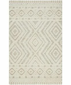 Cheapest 🤩 Feizy Rugs Anica Geometric Pattern Wool Area Rug Beige 😉