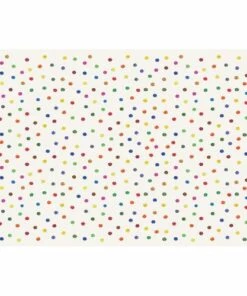 Flash Sale ๐ A and A Story Kids Rainbow Dots Waterproof Stain Resistant Vinyl Floor Mat Multi ๐ฏ