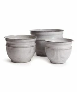 Cheap ๐ Napa Home and Garden Camelia Plant Pots Set of 3 Mocha ๐