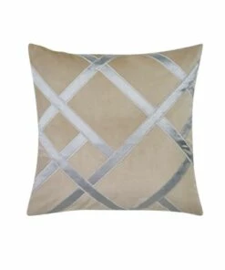 Cheapest ✨ Charisma Tristano Metallic Lattice Decorative Throw Pillow 🎉