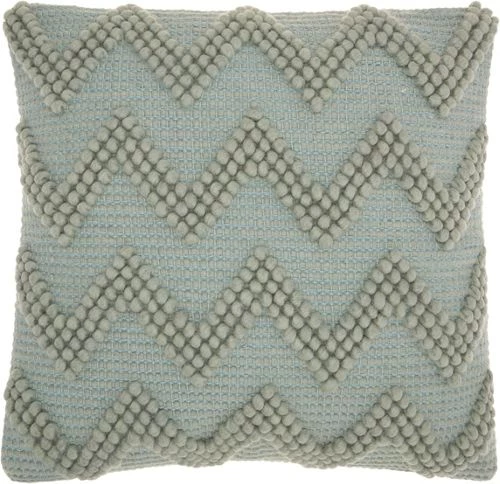 Buy ๐งจ Mina Victory Life Styles Chevron Decorative Throw Pillow Celadon ๐ - Image 8