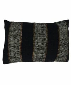 Discount 😉 Saro Lifestyle Wide Stripe Decorative Throw Pillow Black 🔔