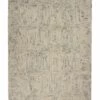 Discount 👍 Nourison Vail Block Wool Area Rug Grey 🤩