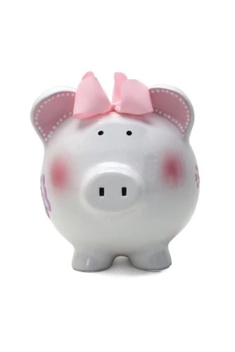 Deals ๐ Child to Cherish Ceramic Hand Painted Piggy Bank โ๏ธ - Image 2