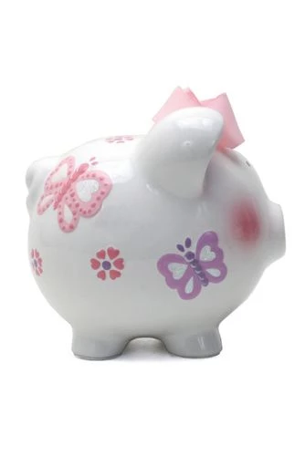 Deals ๐ Child to Cherish Ceramic Hand Painted Piggy Bank โ๏ธ - Image 3