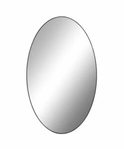 Cheapest ❤️ Baywater Living Black Contemporary Wood 40'' x 24'' Wall Mirror 🔔