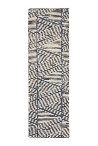 Cheap ๐ Nourison Vail Chevron Wool Area Rug Gray/White ๐ - Image 7