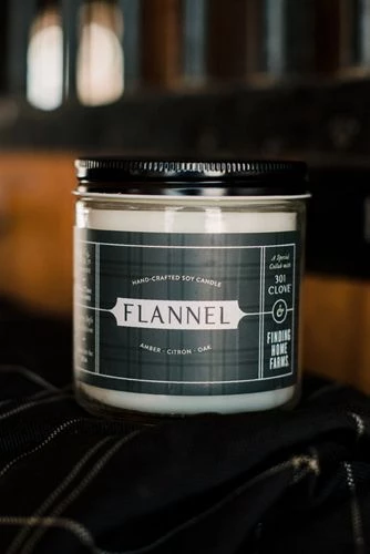 Cheap 🛒 Finding Home Farms 13 oz Flannel Soy Candle ⭐ - Image 3