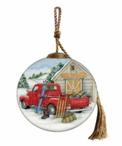 Best reviews of 😍 Inner Beauty Ski Rentals Round Glass Ornament 🤩