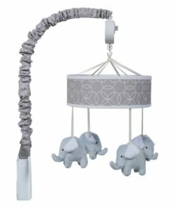 Best reviews of ⭐ Trend Lab Circles Gray Musical Baby Crib Mobile 🔥