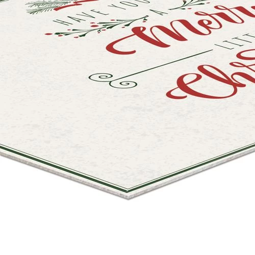 Best Sale ๐ A and A Story Have Yourself A Merry Little ๐ Christmas Floor Mat Cream ๐ - Image 2