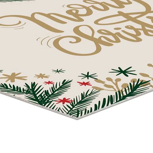 Best Pirce ✔️ A and A Story Winter White Merry 🎅 Christmas Floor Mat Multi 🎁 - Image 2