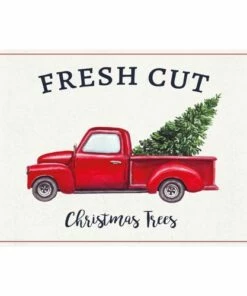 Deals ๐ A and A Story Fresh Cut ๐ Christmas Trees Floor Mat Cream ๐คฉ