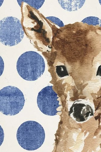 Hot Sale ๐ Antique Curiosities Baby Deer with Polka Dots Small Framed Wall Art Pink โค๏ธ - Image 3