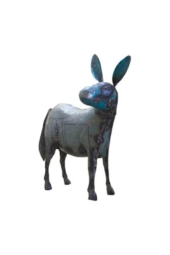 Flash Sale 🔔 Kalalou Reclaimed Metal Donkey Statue 👏