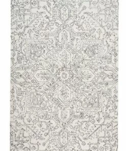 Cheap 🔥 Feizy Rugs Belfort Natal Ornate Wool Area Rug Gray/Ivory ✨