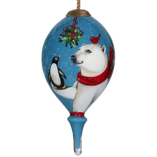Promo โ Inner Beauty Polar Bear Glass Ornament ๐งจ