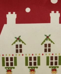 Brand new 🎉 Mina Victory 🎅 Christmas House Light Up Decorative Throw Pillow 😀