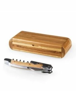 Deals ✔️ Picnic Time Elan Deluxe Corkscrew in Bamboo Box 🛒
